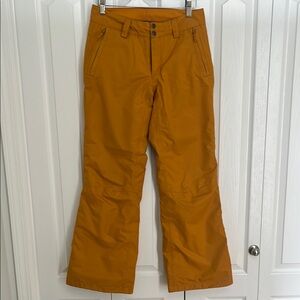 North Face Mustard Snow Pants S